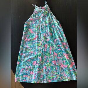Lilly Pulitzer Pink and Blue Floral Dress